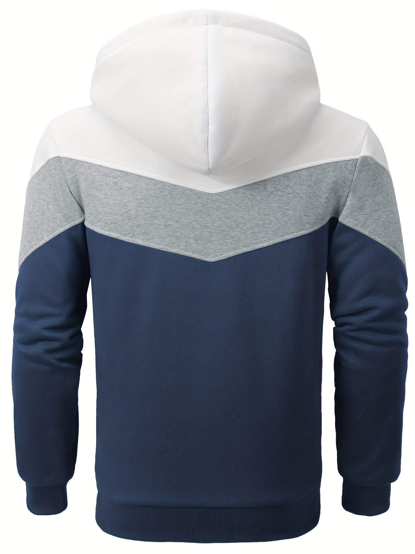 Vielseitiger Kapuzenpullover mit Fell für Herren