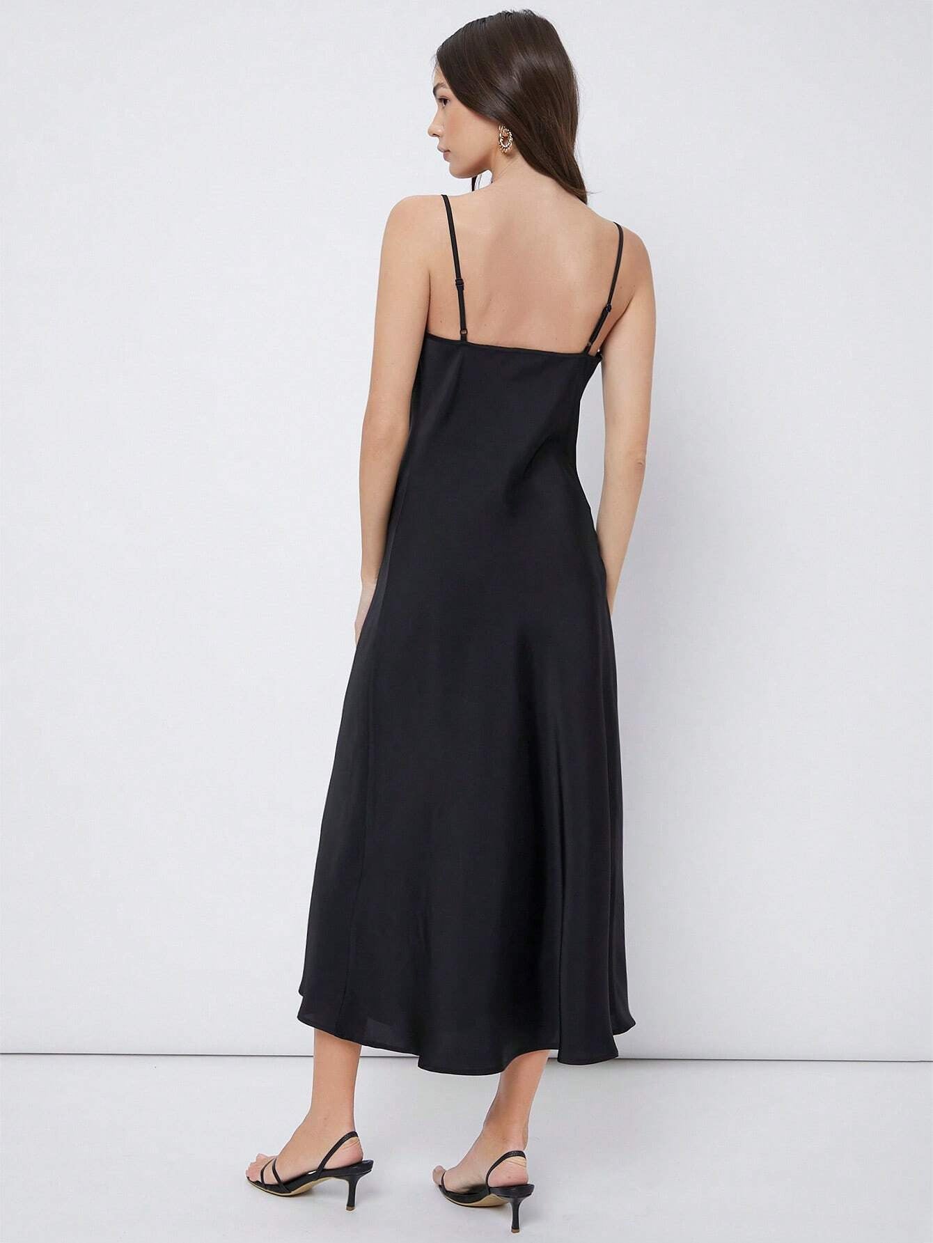 Maxikleid aus Satin