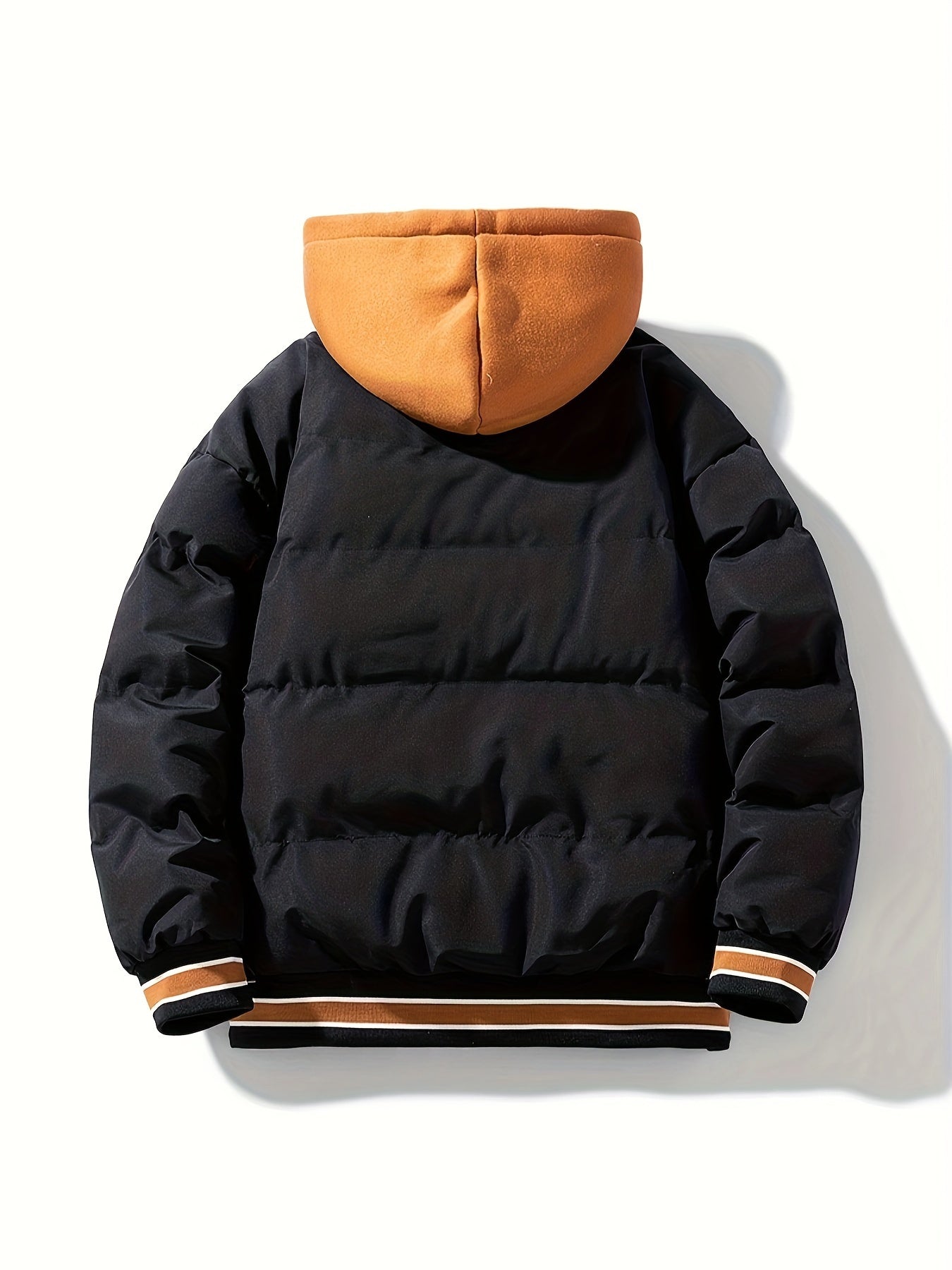 Wattierte Jacke mit Kapuze
