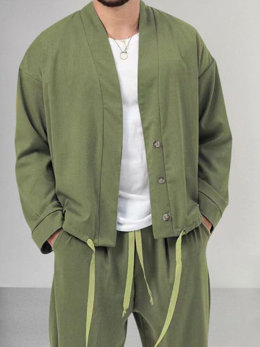 lässige Hemd and pants set