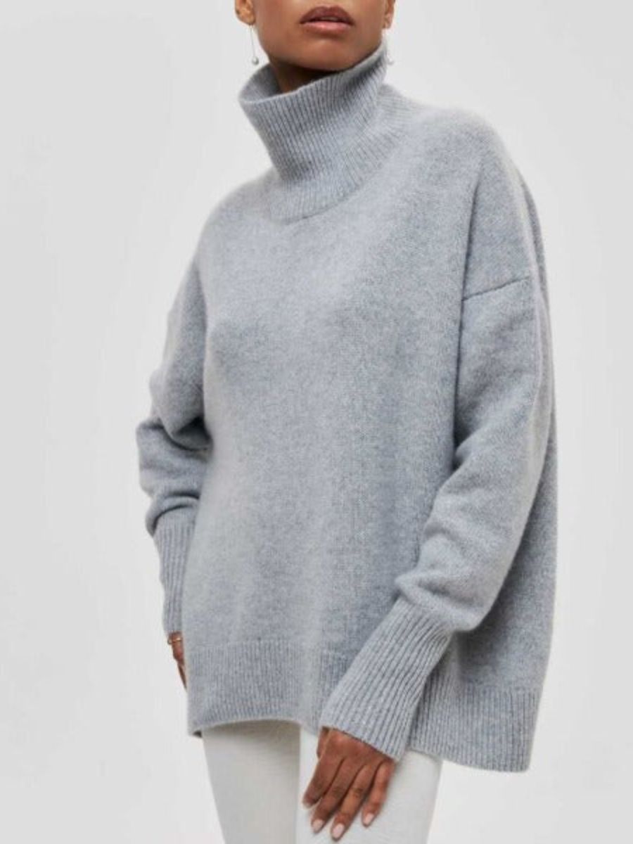 Pullover mit Rollkragen