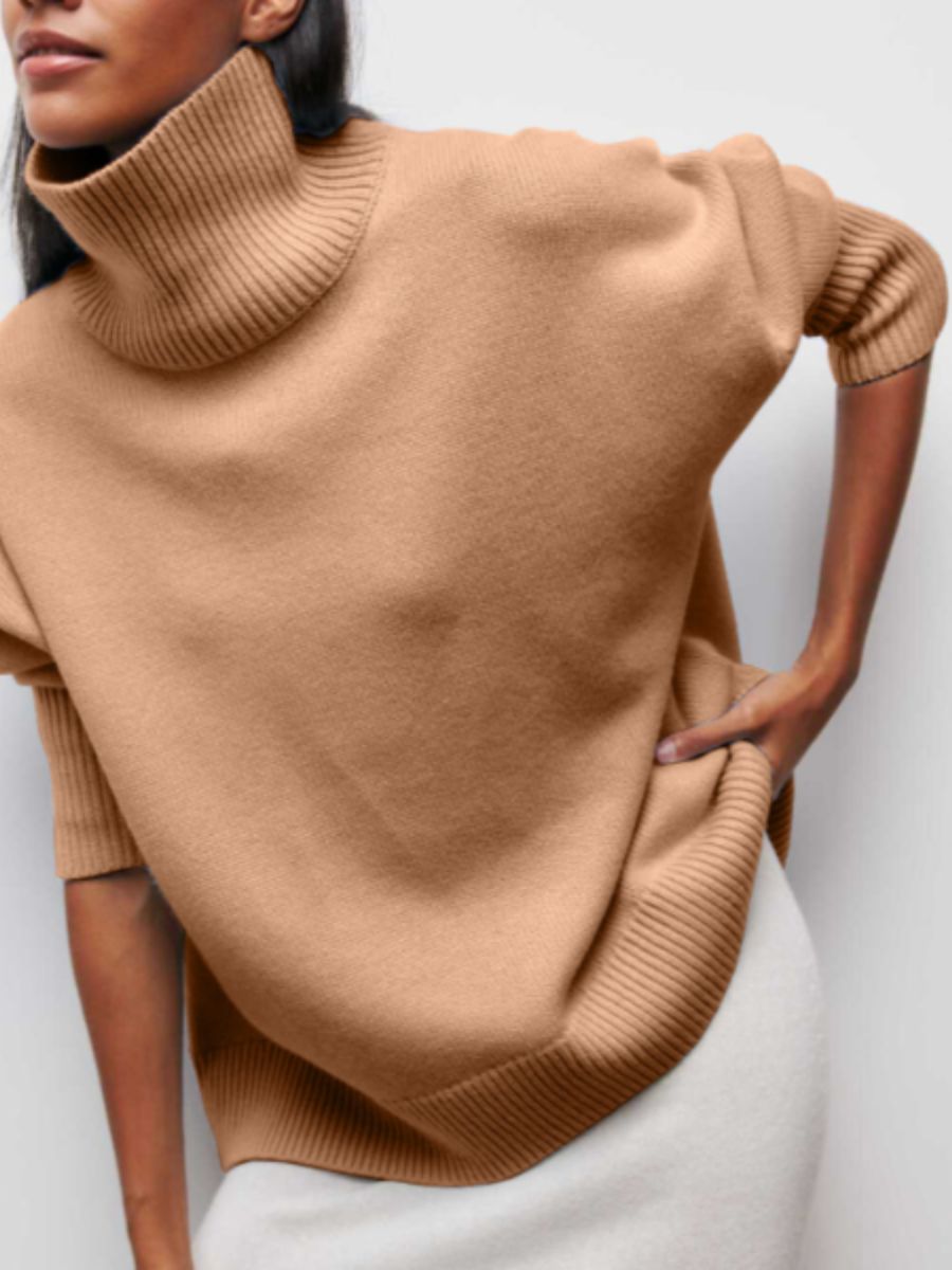 Pullover mit Rollkragen